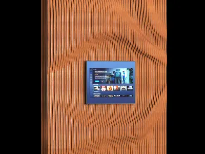 Parametric wall design Free 3D model