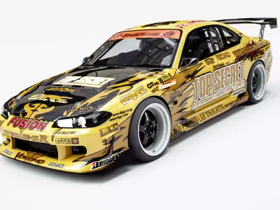 NISSAN SILVIA  3D model