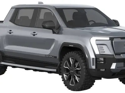 GMC Sierra EV 2024 3D model