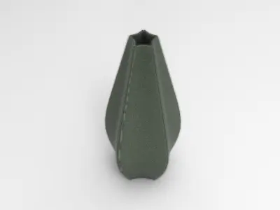 Pentagon Vase Low-poly 3D model