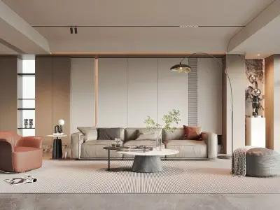 Luxury apartment 49 3D model