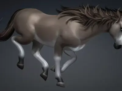Horse-G7 3D model
