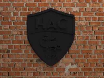 Le Havre AC Logo 3D print model