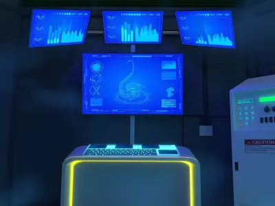 Laboratory Monster 3D 3D model