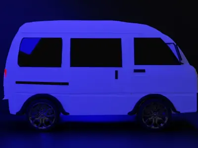 CAR DAMAS KKAZL 3D model