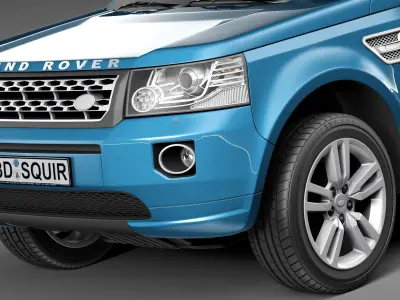 LandRover Freelander 2 2013 3D model