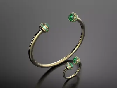 Pipe set 3D print model