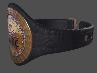 boxer belt 3D model