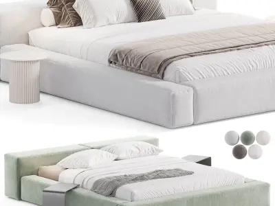 Casper Low bed  3D model
