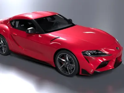 Toyota Supra 2020 3D model