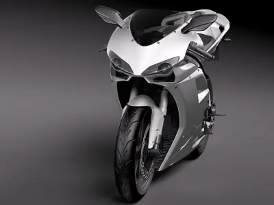 Ducati 1198 3D model
