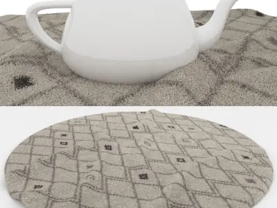 Rugs No 35 Low-poly 3D model
