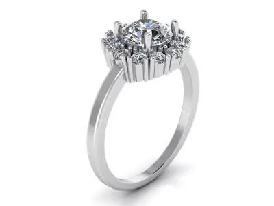 Jewelry Ring 3D print model get