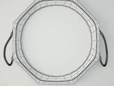 Garrett Wall Mirror 3D model