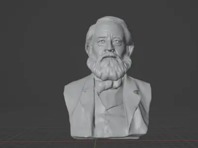 James Prescott Joule 3D print model