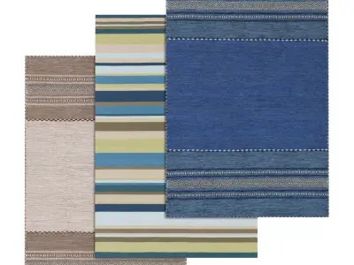 Rug Set 1041 3D model