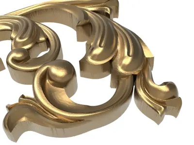  decorative pattern ready for 3D printing 3D model