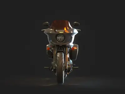 Base model Harley Davidson Low Rider ST 2023 3D model