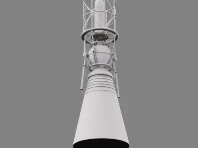 Rocket Engine 3D model