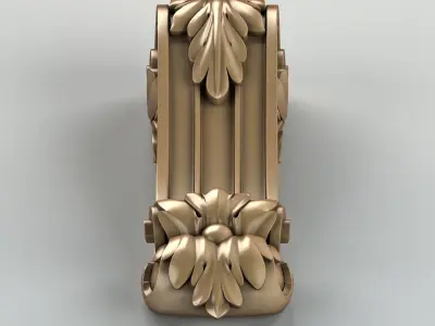 Corbel 005 3D model