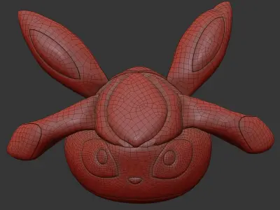 glaceon pokemon kids 3D model