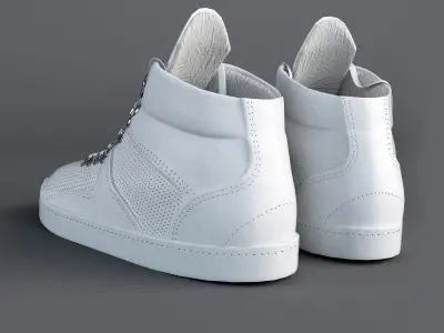 Bronx Shoes 3D model