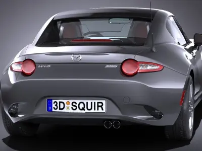  Mazda MX-5 RF 2017 3D model