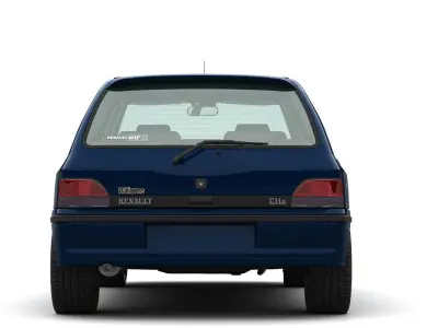 Renault Clio Williams 3D model