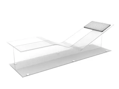 I-Beam two lounge chairs 3D model