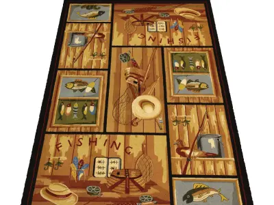 Rug Set 2383 3D model