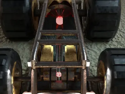 Sand Shark Buggy Free 3D model