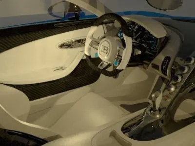 Bugati Chiron 3D model