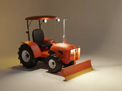 tractor 3D model