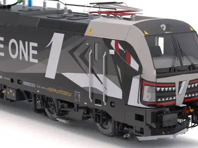 Siemens Vectron Rail Force One 3D model
