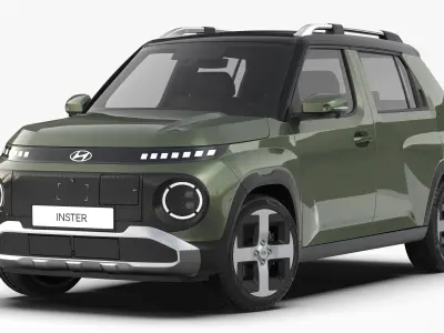 Hyundai Inster 2025 3D model