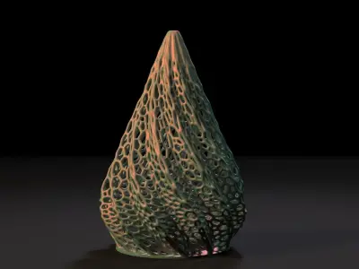 Christmas tree 3D print model shop