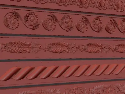 Trim Ornament 120 3D model