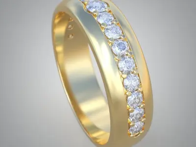 Ring 3D model 0233 3D printable model13 3D print model