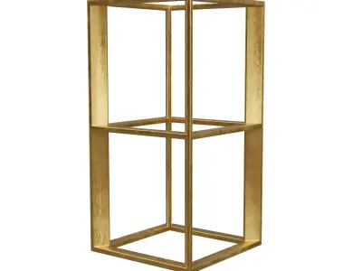 Metal Stand Low-poly 3D model