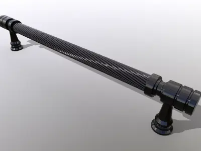 Classic Door Handle Model B 3D model