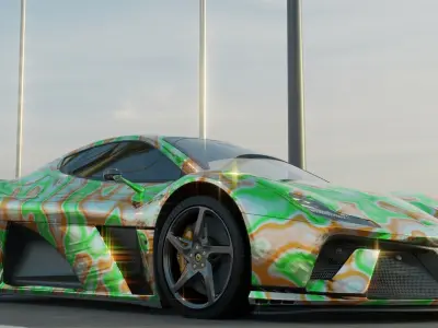 Ferrari 296 GTB 3D model