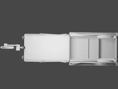 Delivery Truck From Stray Game Untextured Free 3D model