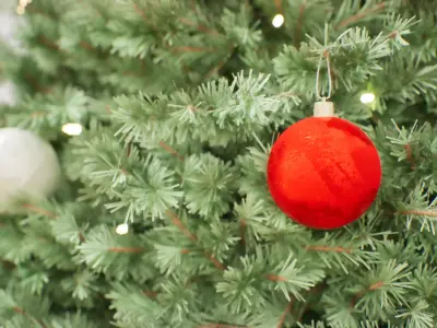 Christmas Tree 3d Scene Low-poly 3D model