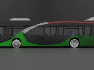 City Bus - Menarinibus 12 CityMood 3D model