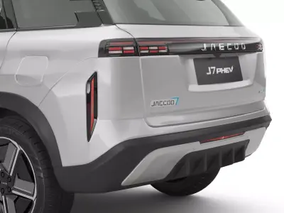 2025 Jaecoo J7 SHS with Interior 3D model