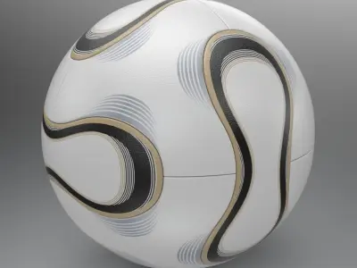 Teamgeist Soccer Ball 3D model