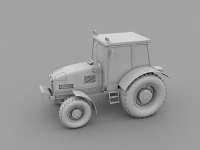 tractor 3D model