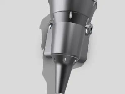 Billet Gearbox x2 options GM 4L80 for scale show car builds 3D print model