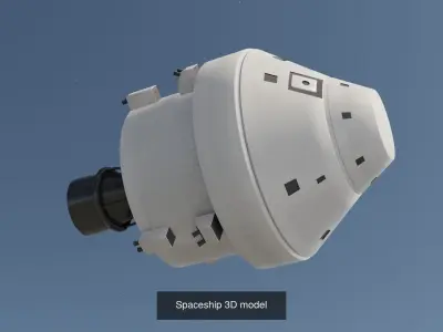 Space Vehicle 3D Model Collection