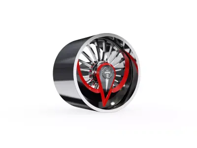 DUB AZZMACKA WHEEL 3D MODEL 3D print model